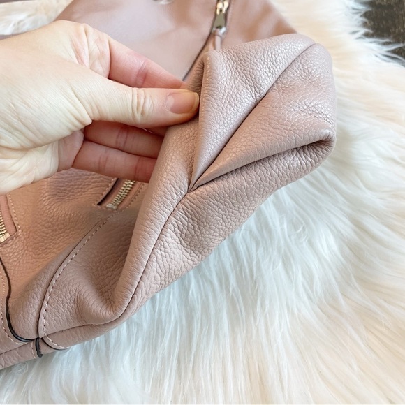 Rebecca Minkoff Mauve Leather Shoulder Bucket Bag - Picture 11 of 14